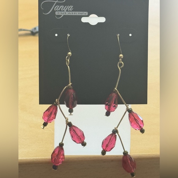 High-End Department Store Designer One of Kind Statement Earrings - Picture 6 of 6